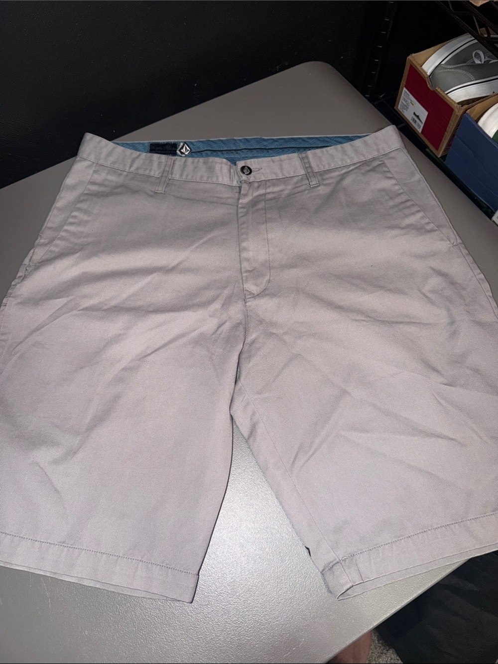 Volcom men’s shorts size 36 Gray